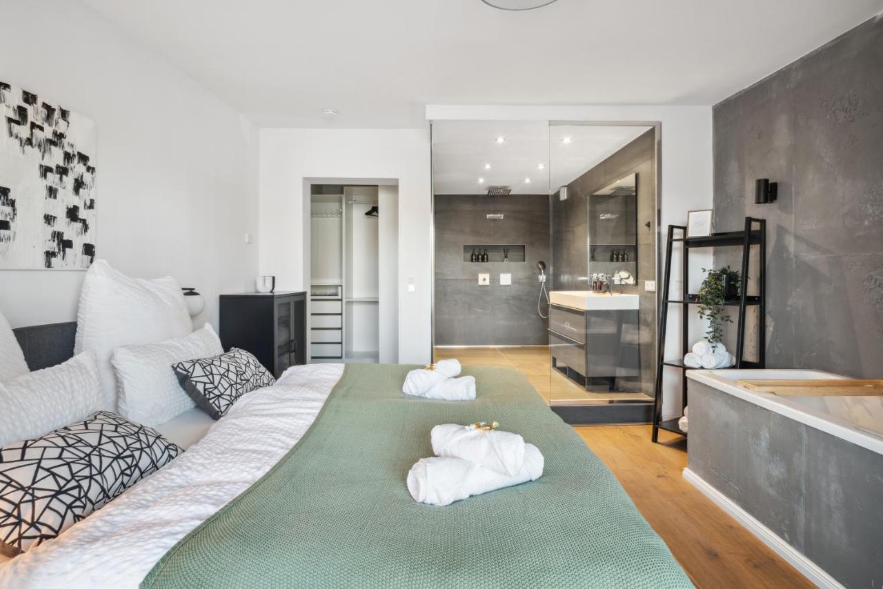 Design-Apartment - Bochum Zentrum - 2 Balkons - 118M2 - Netflix Exteriér fotografie