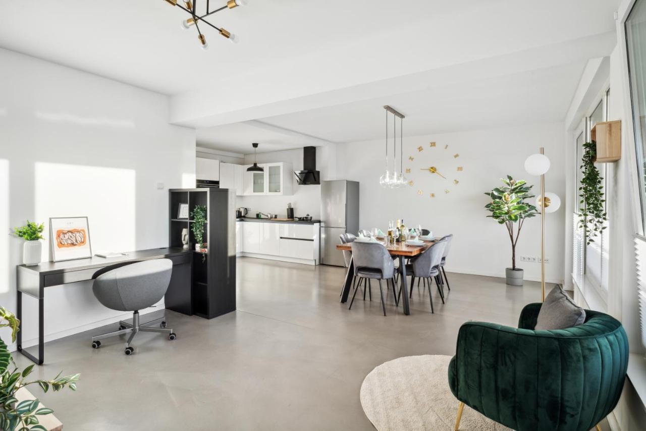 Design-Apartment - Bochum Zentrum - 2 Balkons - 118M2 - Netflix Exteriér fotografie